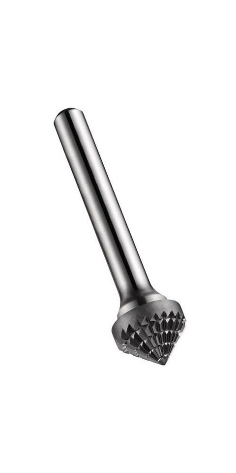 Dormer Fräser-Set Frässtift KSK Ø 6 Kopflänge 3 mm Schaft-Ø 6 HM Verzahnung Kreuz von Dormer