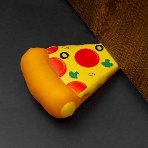 Dekorativer Türstopper, Cartoon Pizza Niedlicher Türstopper, 1 Pack Türkeil für Haus und Büroboden (Patentanmeldung) Dekorativer Türstopper, Cartoon Pizza Niedlicher Türstopper, 1 Pack Türkeil für Haus und Büroboden (Patentanmeldung) von Dormercy