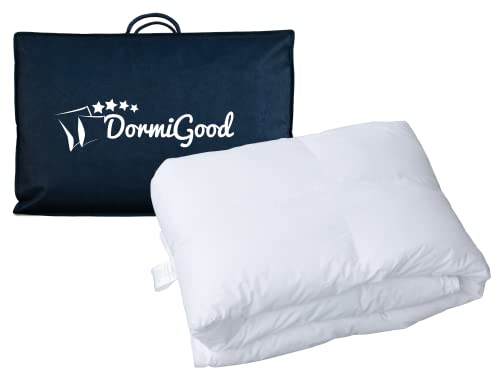 DormiGood Premium Mikrofaser Ganzjahresdecke 135x200 2er Set - Made in Germany - Allergiker Bettdecke 135x200 2er Set mit Sensofill Füllung - Oeko TEX zertfizierte Decke mit Bezug aus 100% Baumwolle von DormiGood
