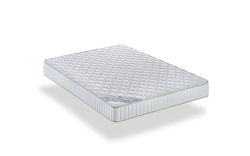 Dormio Ergonomic Sport matratze, Baumwolle, weiß, 150x200x14 von Dormio