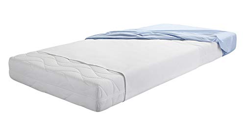 Dormisette Q60 Wasserdichte Querauflage für Matratzen, 75/150 cm, Baumwolle/Reinweiß von Dormisette Protect & Care