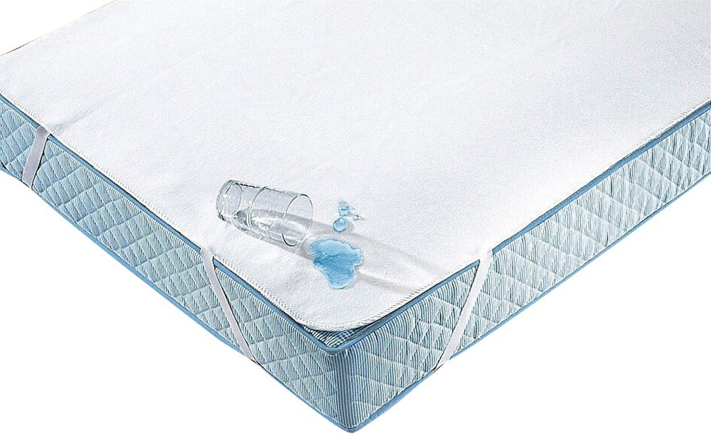 Matratzenauflage Protect & Care, 70x140, 90x200 cm und weiteren Größen, wasserdicht Dormisette Protect & Care, Auflage, Allergiker geeignet (Hausstauballergiker) von Dormisette Protect & Care