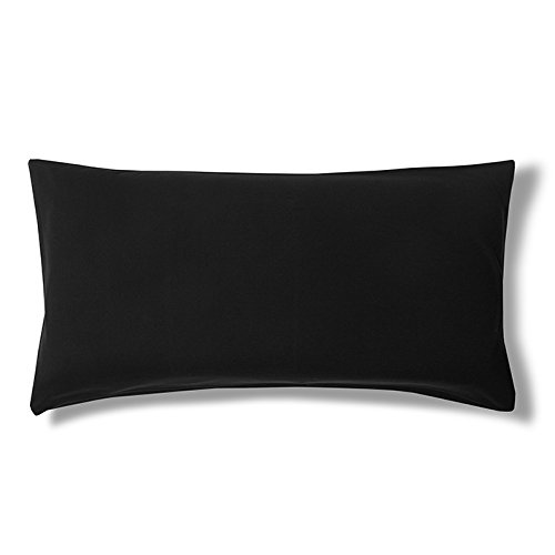 Dormisette 37-213 Jersey Kissenbezug, 100% Baumwolle, Größe 40 x 80 cm, schwarz von Dormisette