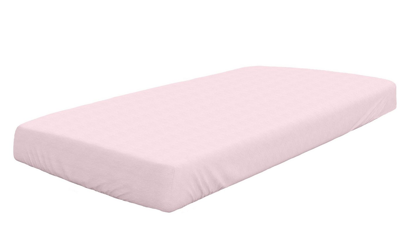 Dormisette Spannbettlaken Spannbetttuch Mako-Feinjersey, Baumwolle, Gummizug: rundum, (1 Stück) von Dormisette