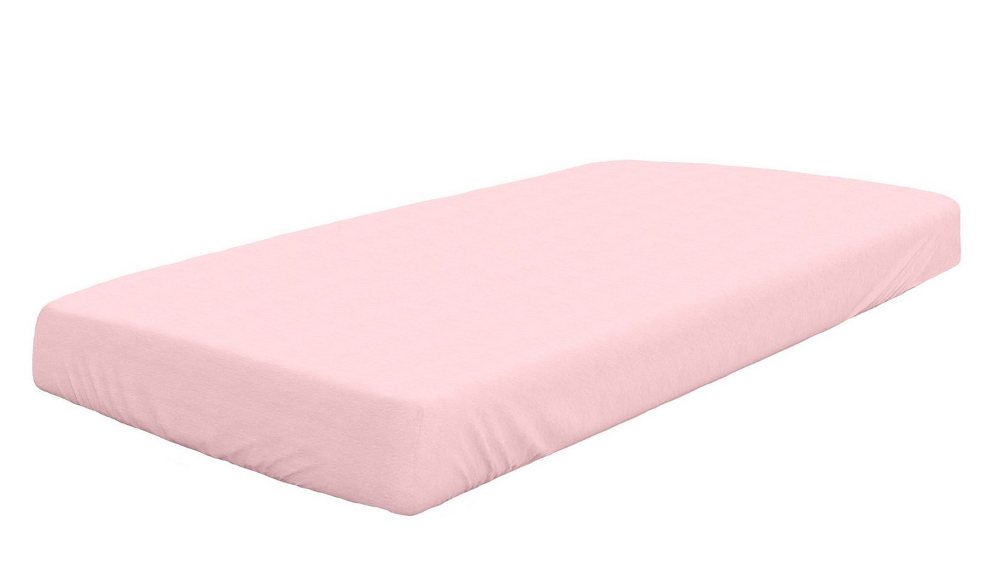 Dormisette Spannbettlaken Spannbetttuch Mako-Feinjersey, Baumwolle, Gummizug: rundum, (1 Stück) von Dormisette