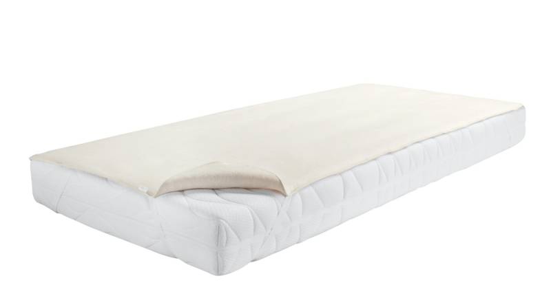 Matratzenschoner aus gezwirnten Zwirn-Calmuc Garn. Matratzenauflage als Matratzenschutz Dormisette von Dormisette
