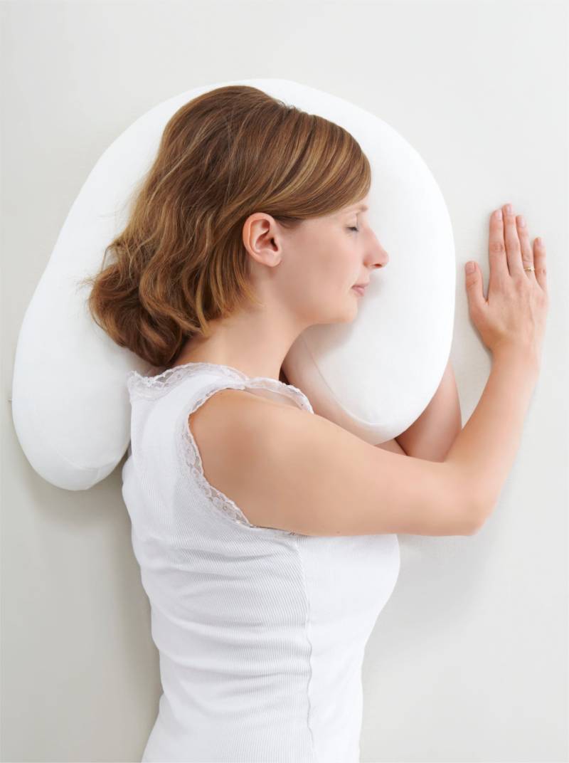 Seitenschläfer-Nackenstützkissen von Dormisette