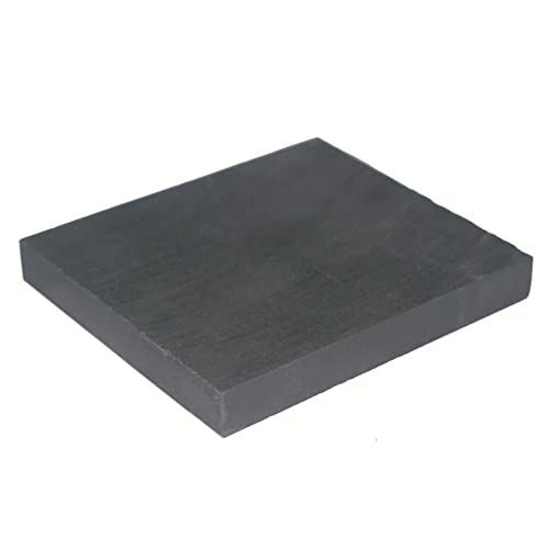 Graphit Barren Graphit Platte Glatte Polierte Oberfläche (70 Mm x 80 Mm x 10 Mm) von Dormstop