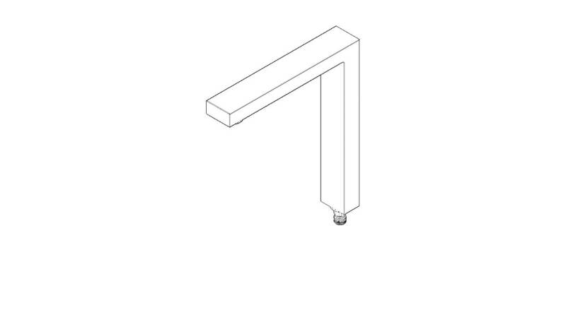 Dornbracht Auslauf Ersatzteile 90110619205 221 x 199 x 36 mm, 7 l/min. Platin 90110619205-08 von Dornbracht