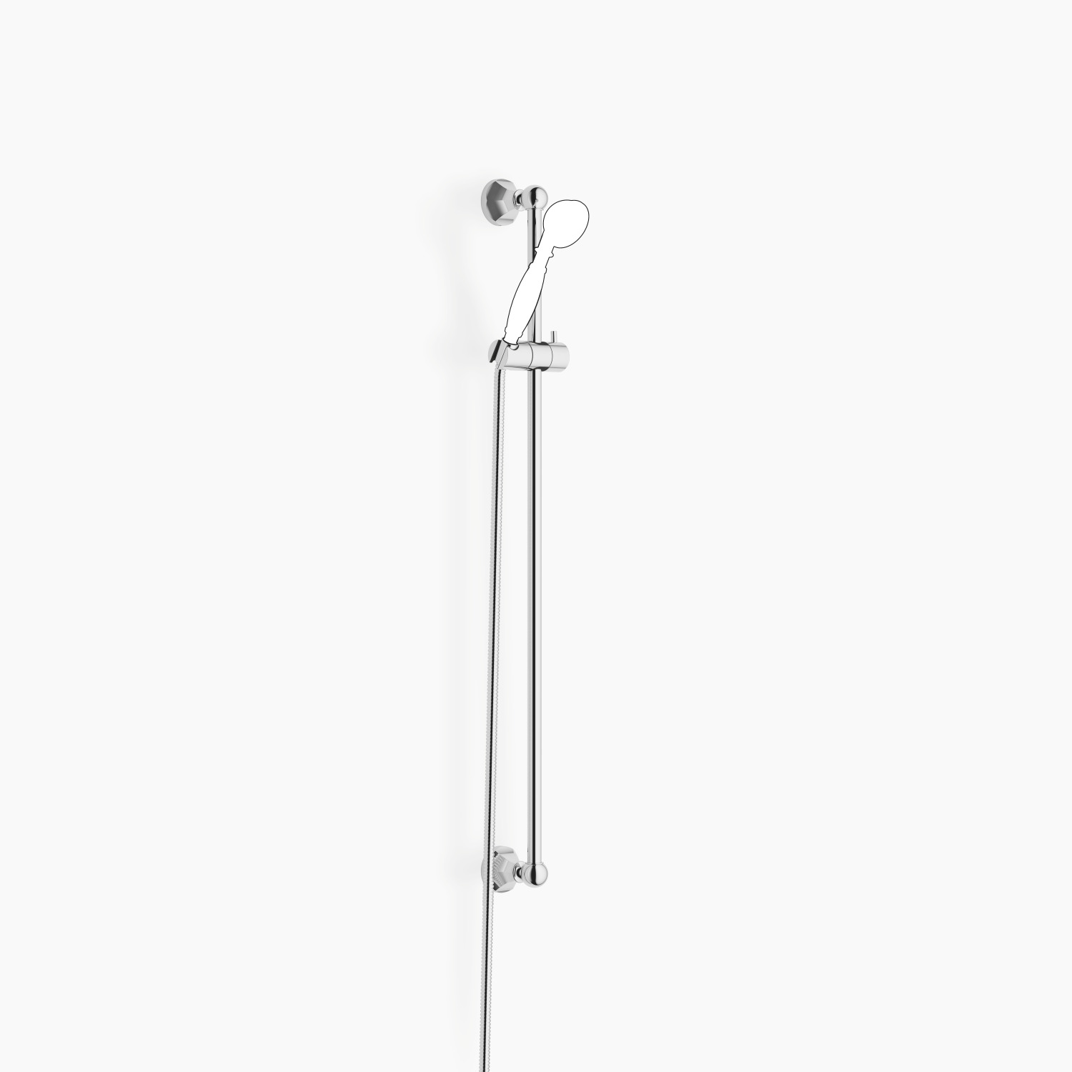 Dornbracht Duschgarnitur, ohne Handbrause, Rosetten Ø 60 mm, 26413370-00 Dornbracht Duschgarnitur, ohne Handbrause, Rosetten Ø 60 mm, 26413370-00 von Dornbracht