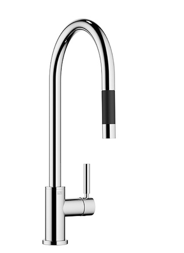 Dornbracht Einhebelmischer Pull-down mit Brausefunktion TARA 33870888 Champagne (22kt Gold) 33870888-47 von Dornbracht