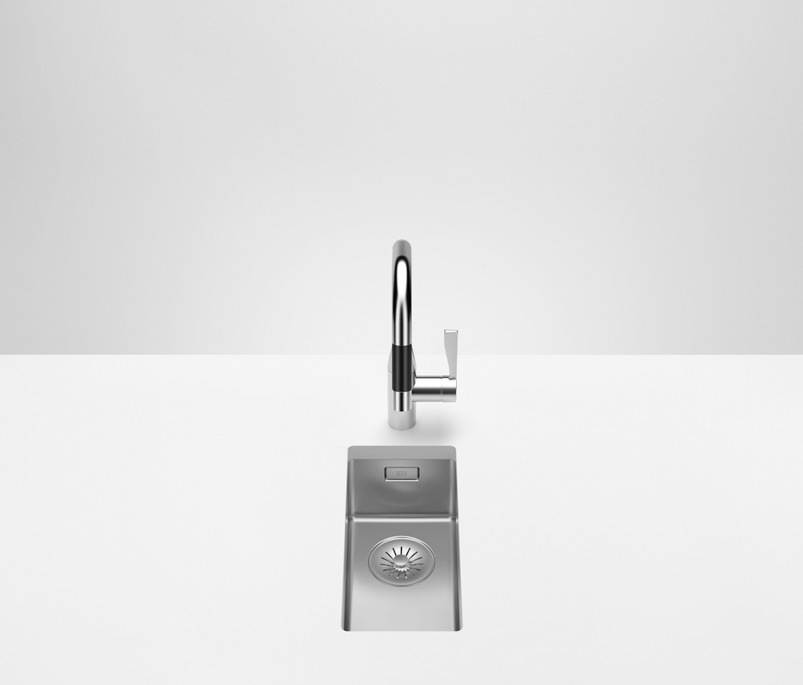 Dornbracht Einzelbecken, 180 x 400mm, Edelstahl poliert, 38180003-85 von Dornbracht