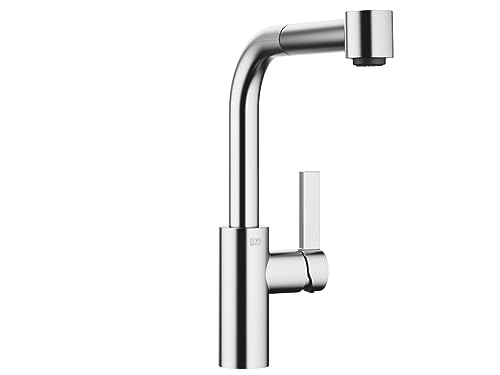 Dornbracht Elio Pull-Out Chrom Gebürstet (Edelstahl-Look) 33 870 790-93 Hochdruckarmatur von Dornbracht