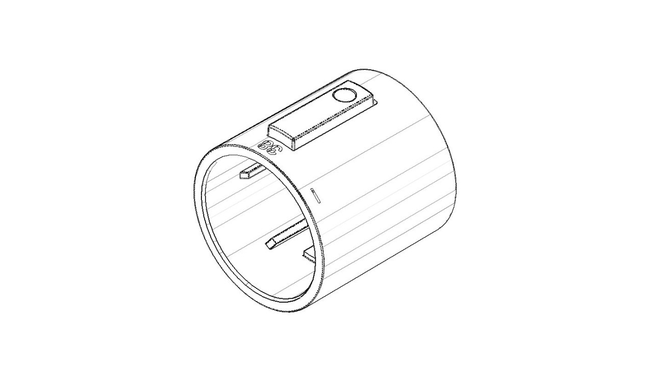 Dornbracht Griff für Thermostat Ersatzteile 90173300400 D. 46 x 48 mm Platin 90173300400-08 von Dornbracht