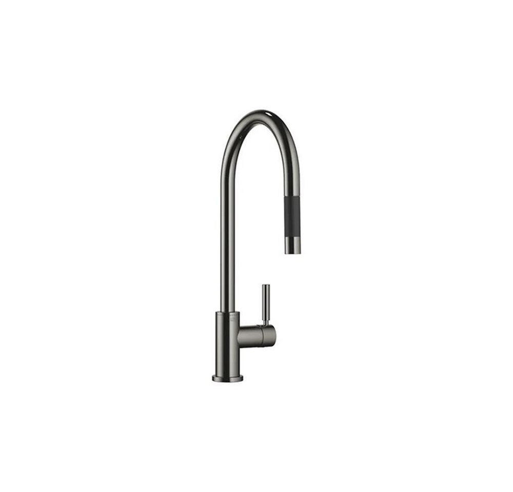 Dornbracht Küchenarmatur Dornbracht Pull-down mit Brausefunktion TARA, Dark Chrome, Hochdruck von Dornbracht