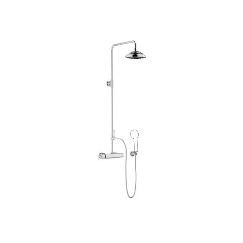 Dornbracht Madison Showerpipe mit Brause-Thermostat, ohne Handbrause, 34459360, Farbe: Chrom von Dornbracht