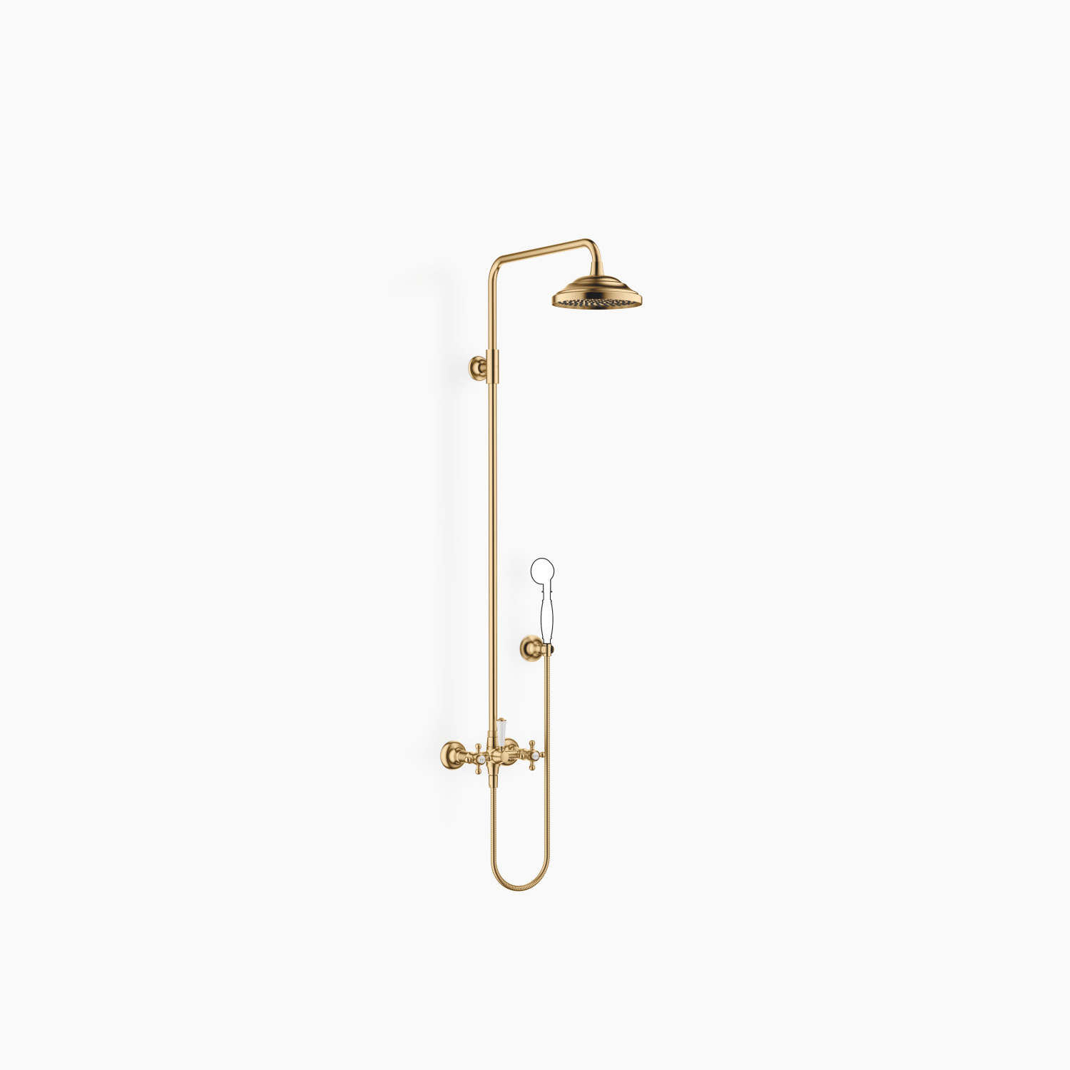 Dornbracht MADISON Showerpipe mit Brausebatterie, ohne Handbrause, Ausladung Standbrause 420 mm, 26632360-28 Dornbracht MADISON Showerpipe mit Brausebatterie, ohne Handbrause, Ausladung Standbrause 420 mm, 26632360-28 von Dornbracht