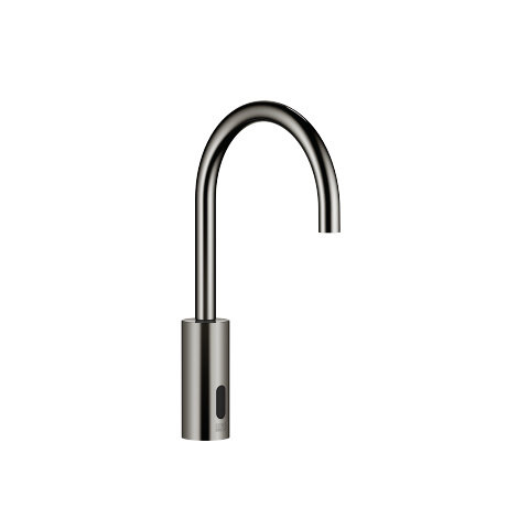 Dornbracht Meta Waschtischarmatur, Batterie-/Netzbetrieb, Ausladung 165mm, 44521660, Farbe: Dark chrome von Dornbracht