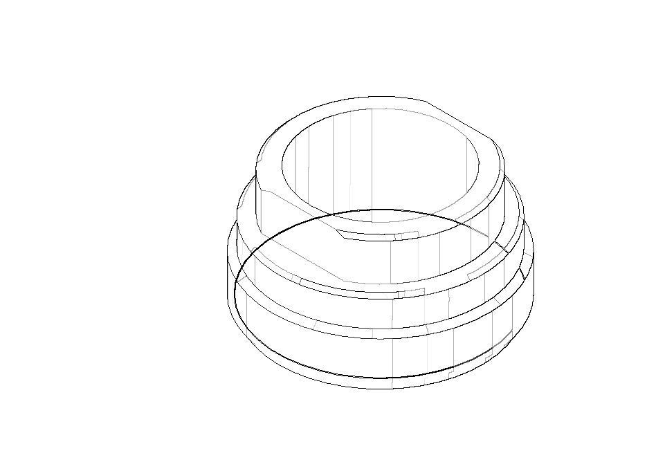 Dornbracht Befestigung Ersatzteile 092310065 D. 32 x 18 mm Platin gebürstet 092310065-06 von Dornbracht