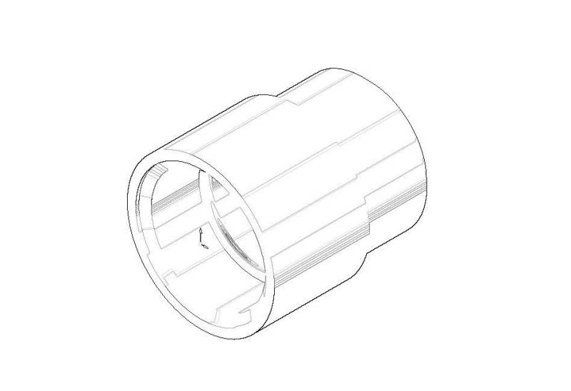 Dornbracht Nippel Ersatzteile 092403027 D. 24 x 27,5 mm 09240302790 von Dornbracht