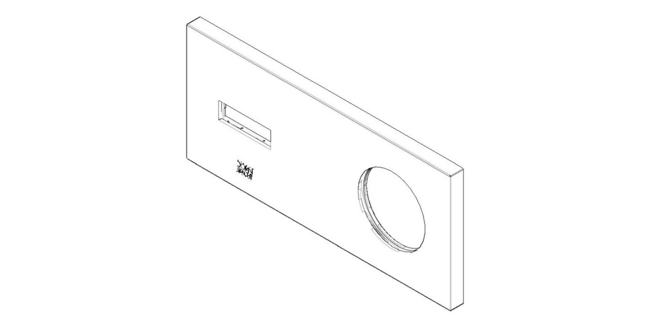 Dornbracht Abdeckung Ersatzteile 90110118600 80 x 180 x 9 mm Chrom 90110118600-00 von Dornbracht