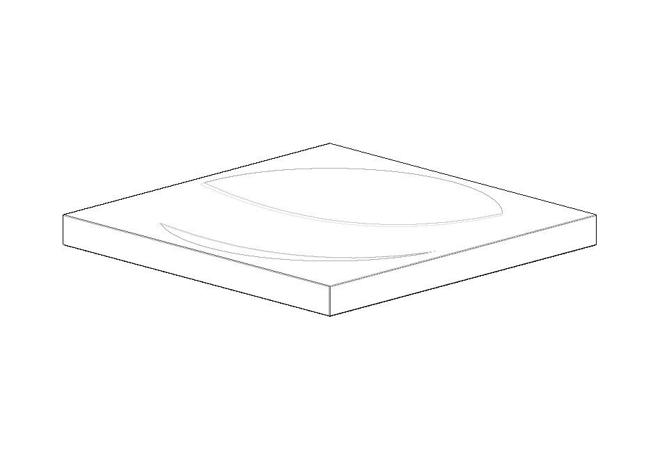 Dornbracht Seifenschale Ersatzteile 081778601 120 x 120 x 10 mm Messing gebürstet (23kt Gold) 081778601-28 von Dornbracht