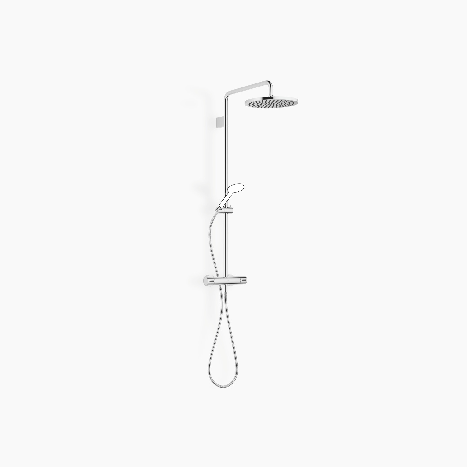 Dornbracht Showerpipe mit Brause-Thermostat, ohne Handbrause, Ausladung Standbrause 450 mm, Kopfbrause 300 mm, 34460979-00 Dornbracht Showerpipe mit Brause-Thermostat, ohne Handbrause, Ausladung Standbrause 450 mm, Kopfbrause 300 mm, 34460979-00 von Dornbracht