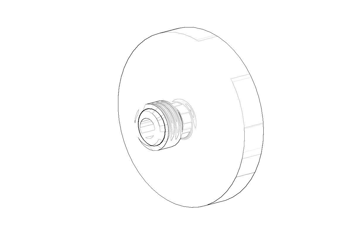 Dornbracht Stopfen Ersatzteile 083120531 D. 30 x 12,5 mm Chrom 083120531-00 von Dornbracht