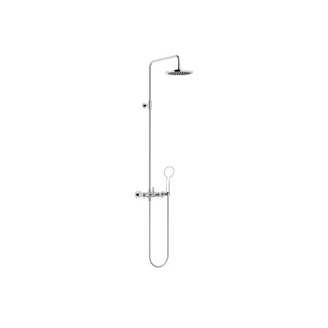 Dornbracht Tara Showerpipe, ohne Handbrause, Ausladung Standbrause 420 mm, 26633892, Farbe: Chrom von Dornbracht