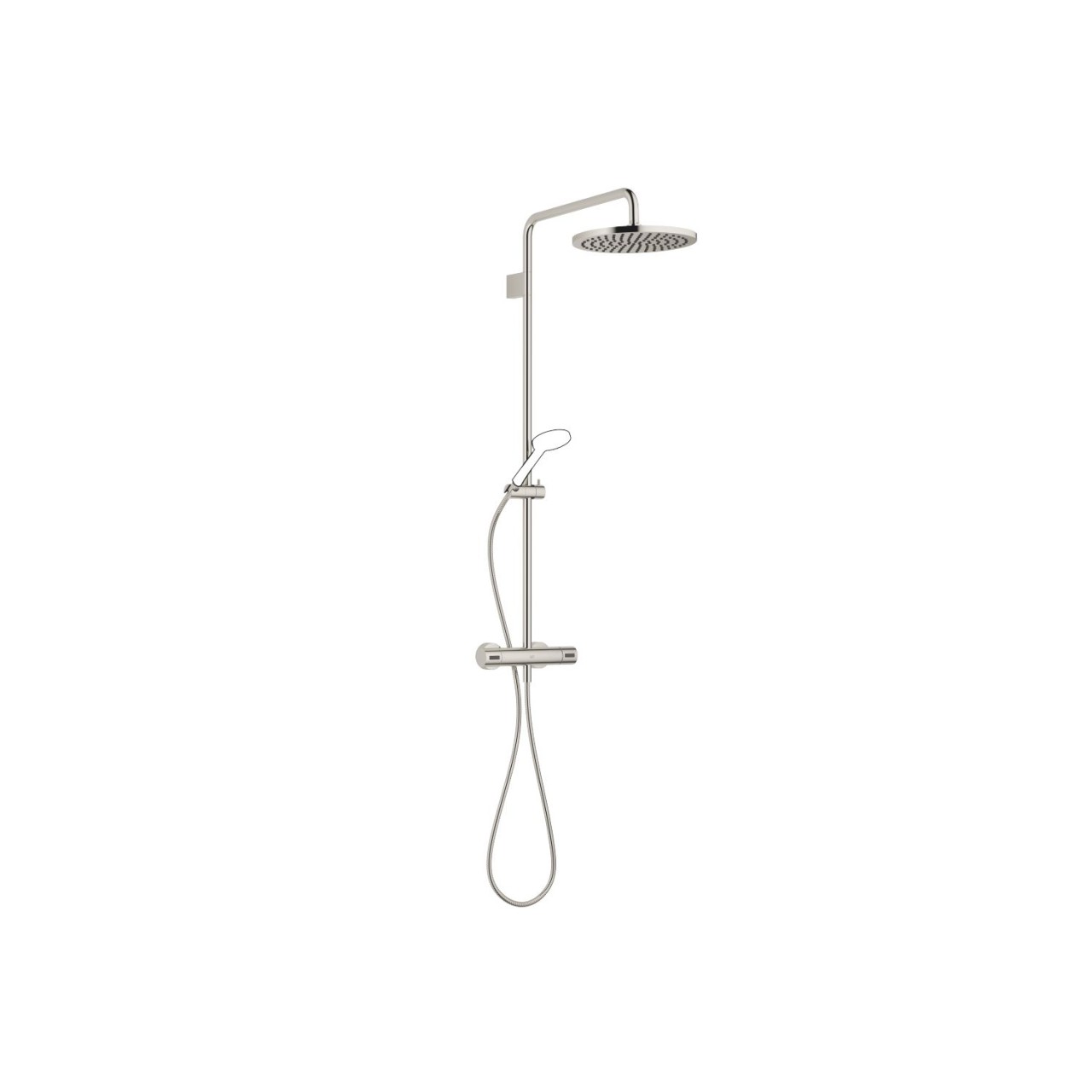 Dornbracht Shower Pipe mit Brause-Thermostat SERIENSPEZIFISCH 34460979 Platin 34460979-08 von Dornbracht