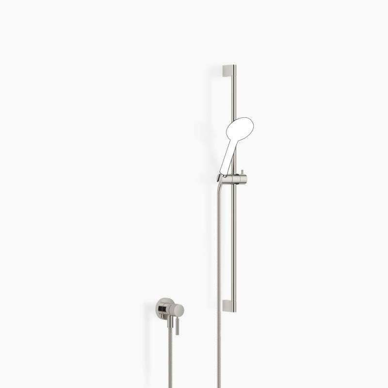 Dornbracht UP-Einhandbatterie mit integriertem Brauseanschluss mit Duschgarnitur, ohne Handbrause, 36013660-08 von Dornbracht