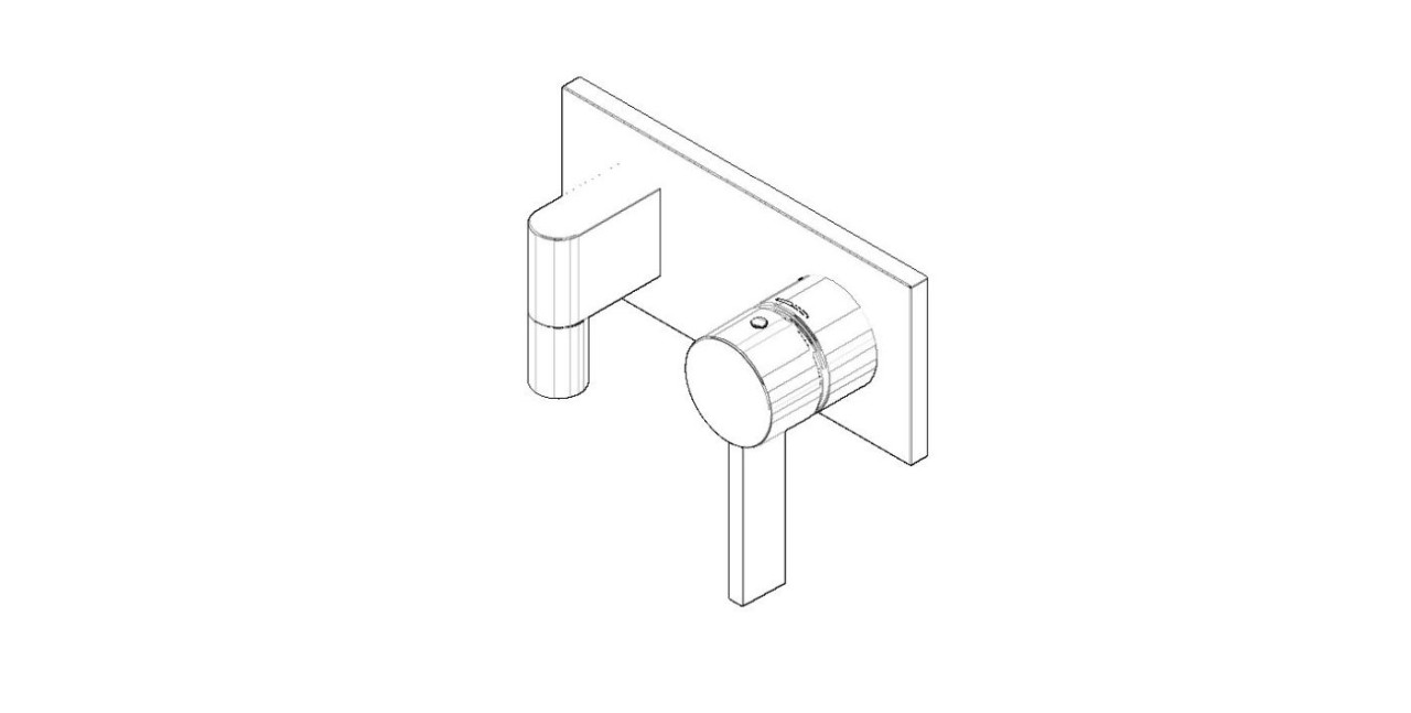 Dornbracht Anschluss für Brause Wand Ersatzteile 04110302603 150 x 85 x 135 mm Chrom 04110302603-00 von Dornbracht