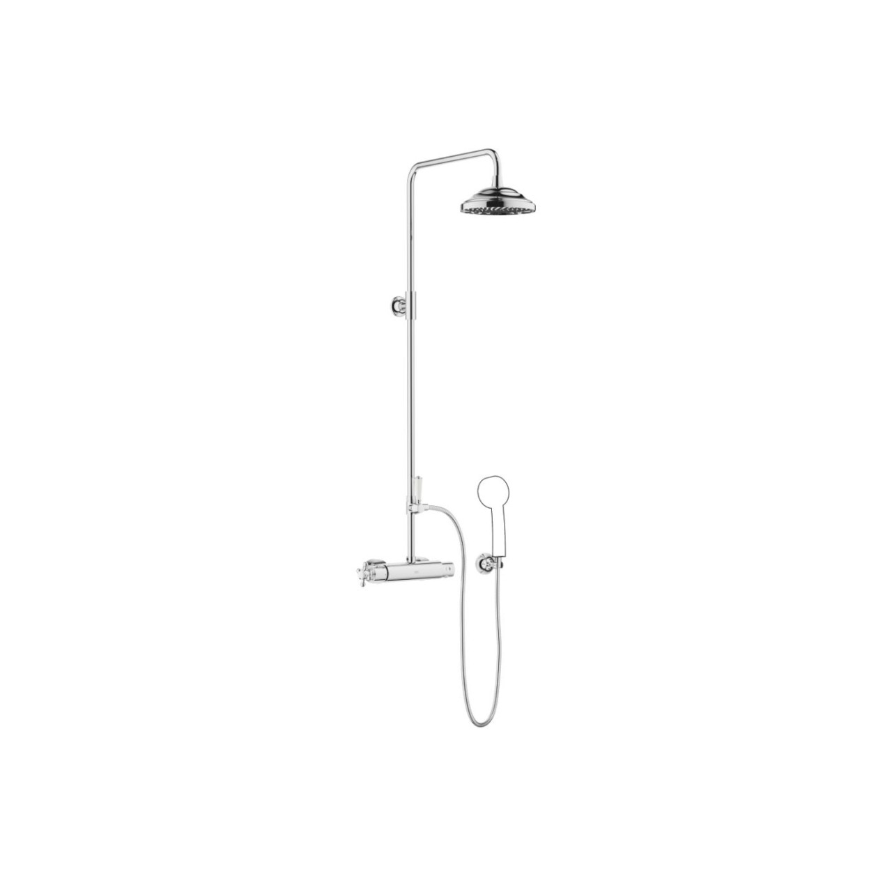 Dornbracht Shower Pipe mit Brause-Thermostat MADISON 34459360 Chrom 34459360-00 von Dornbracht