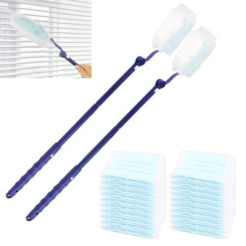 52 Stück Staubmagnet Nachfüllpack Set 50 Stück Staubtücher für Reinigungsstaub Staubtuch Nachfüllung Duster Tücher mit 2 Stück Teleskopstange für Tierhaare Staub Schmutz 52 Stück Staubmagnet Nachfüllpack Set 50 Stück Staubtücher für Reinigungsstaub Staubtuch Nachfüllung Duster Tücher mit 2 Stück Teleskopstange für Tierhaare Staub Schmutz von Dorocola