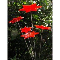 Gartenstecker Stele Sonnenfänger Windspiel Sterne von DortenhofArt