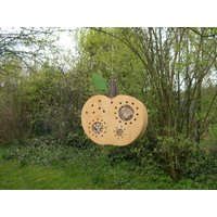 Insektenhotel Apfel Natur von DortenhofArt