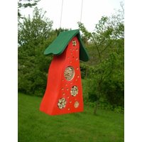 Insektenhotel Farbig Rot/Grün von DortenhofArt