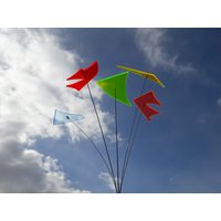 Sonnenfänger Stele Windobjekt Fächer Bunt Abstrakt von DortenhofArt