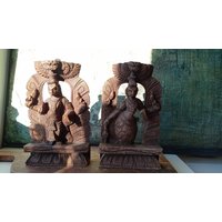 Tanzende Shiva Holz Statue Lord Oder König Des Tanzes Hindu Gott Wandbehang Vintage Wand Dekor Khmer Stil Relief Nandi von DosGardeniasVintage