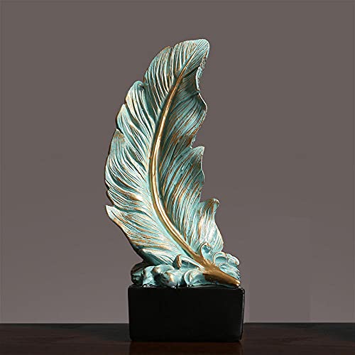Deko Statue füR Regal Dekoracje do Salonu Wohndekoration Wanddeko Dekoartikel Wohnzimmer Tisch Dekoration Wohnung Modern Vertikale Feder 13.5 X 11 X 30.5cm Deko Statue füR Regal Dekoracje do Salonu Wohndekoration Wanddeko Dekoartikel Wohnzimmer Tisch Dekoration Wohnung Modern Vertikale Feder 13.5 X 11 X 30.5cm von Dostear