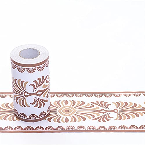 Dostear BordüRe Selbstklebend Kinderzimmer Tapeten Wohnzimmer Wanddeko Badezimmer 3d Fliesenaufkleber Wandleisten Braune Linien 10 X 1000CM Dostear BordüRe Selbstklebend Kinderzimmer Tapeten Wohnzimmer Wanddeko Badezimmer 3d Fliesenaufkleber Wandleisten Braune Linien 10 X 1000CM von Dostear