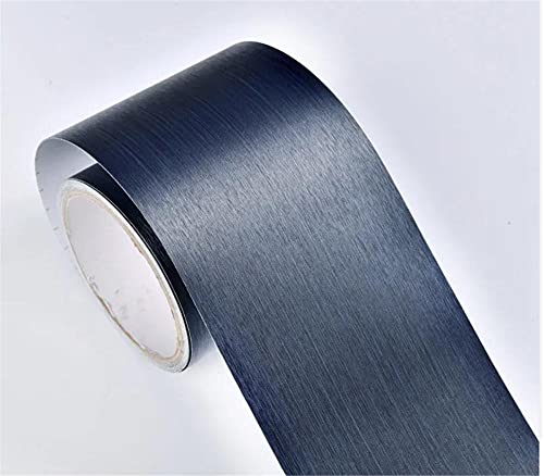 TapetenbordüRe Selbstklebende BordüRe Wand Wohnzimmer Tapeten Fliesenaufkleber Bad Dekoband Selbstklebend Navy blau 20 X 500cm von Dostear