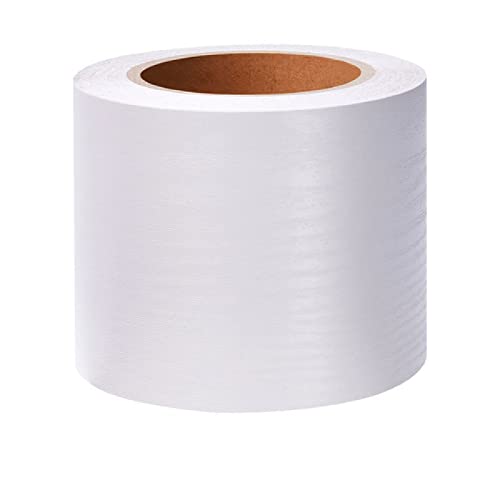 TapetenbordüRe Selbstklebende BordüRe Wand Wohnzimmer Tapeten Fliesenaufkleber Bad Dekoband Selbstklebend WeißE Holzmaserung 20cm X 500cm TapetenbordüRe Selbstklebende BordüRe Wand Wohnzimmer Tapeten Fliesenaufkleber Bad Dekoband Selbstklebend WeißE Holzmaserung 20cm X 500cm von Dostear