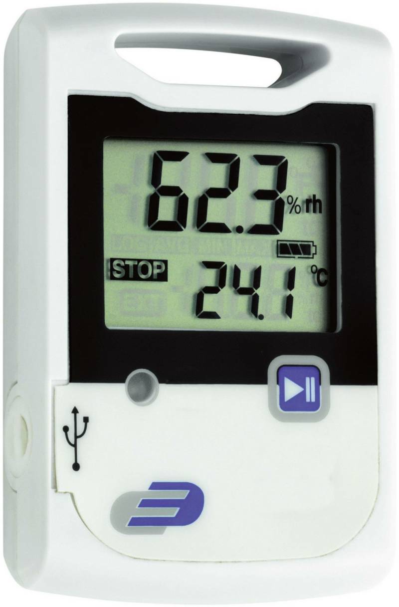 Dostmann Electronic Multi-Datenlogger Messgröße Temperatur Luftfeuchtigkeit USB von Dostmann Electronic