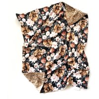 Florale Minky Decke - Custom von DotBoxed