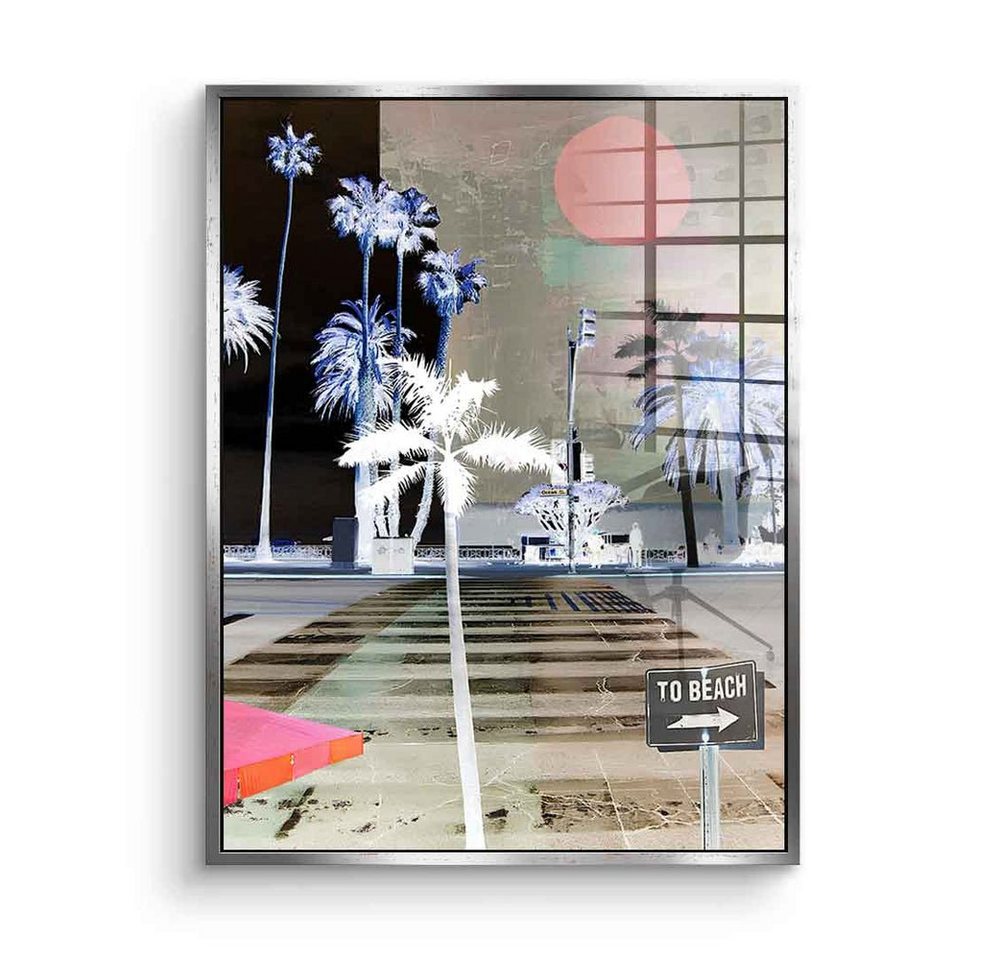 DOTCOMCANVAS® Acrylglasbild Venice Beach - Acrylglas, Acrylglasbild Venice Beach Los Angeles Lifestyle Pop Art Streetart von Dotcomcanvas