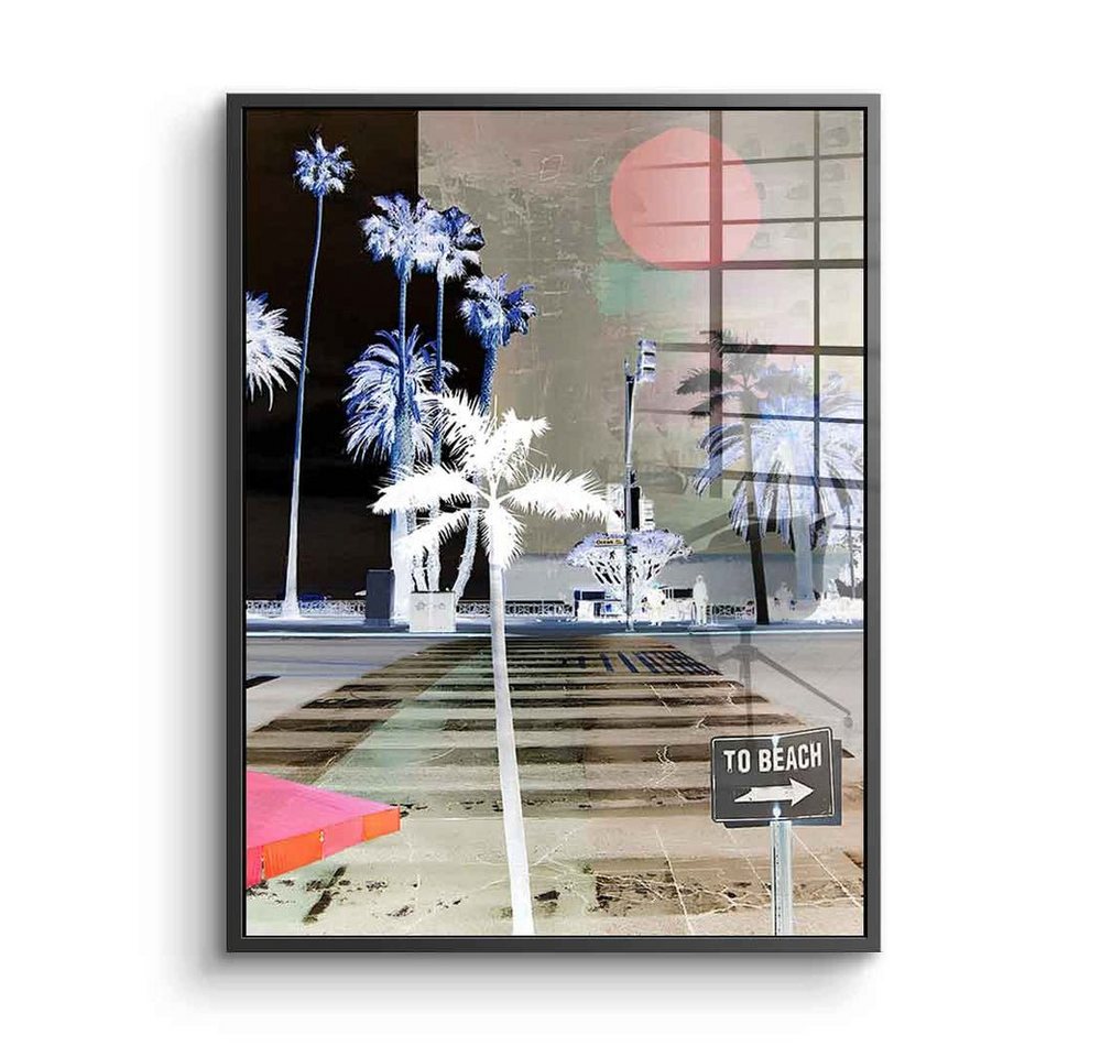 DOTCOMCANVAS® Acrylglasbild Venice Beach - Acrylglas, Acrylglasbild Venice Beach Los Angeles Lifestyle Pop Art Streetart von Dotcomcanvas
