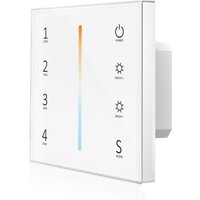 DOTLUX 4Zonen Touchpanel fuer zweifarbige Empfaenger DMX/Fusion-Technologie - 5276-2 von Dotlux