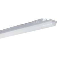 DOTLUX LED-Feuchtraumleuchte HIGHFORCEabs IP66/IP69 1455mm 24W 4000K IK06 2x5-polig durchverdrahtet inklusive Endkappe von Dotlux