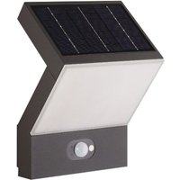 DOTLUX LED-Solar-Wandleuchte FLASHwall mit Sensor 3,5W 3000K - 4965-030120 von Dotlux